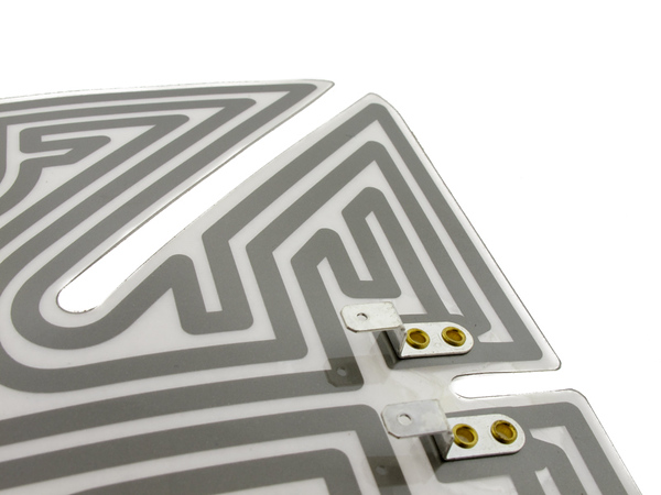 由聚酯材料制成的柔性加熱器 由聚酯材料制成的柔性加熱器